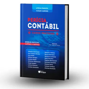 Capa 3D do livro Perícia Contábil – Casos Práticos